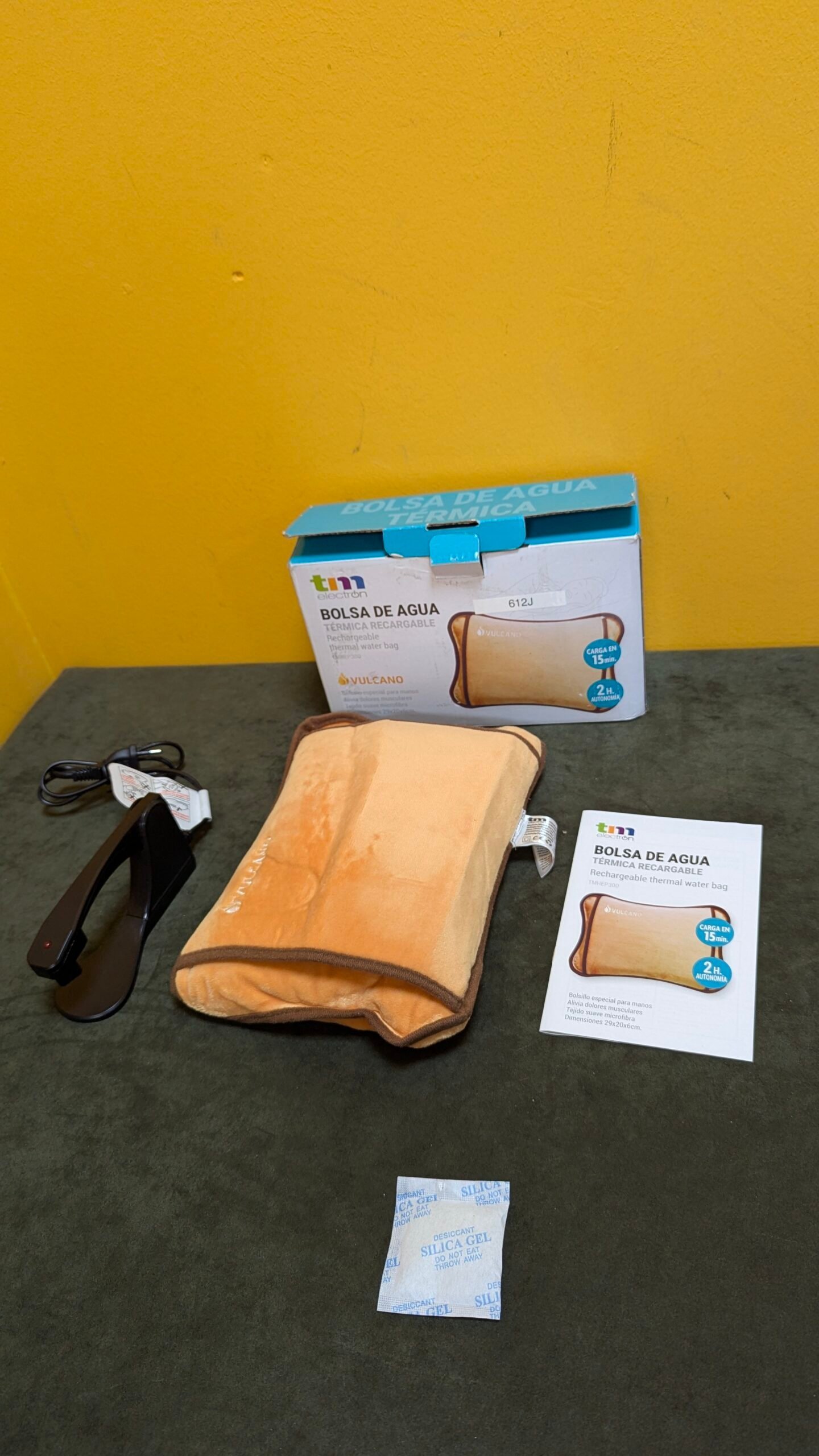 TM Electron Vulcano Bolsa De Agua Térmica Calefactable En 5 Minutos - Oportunexa