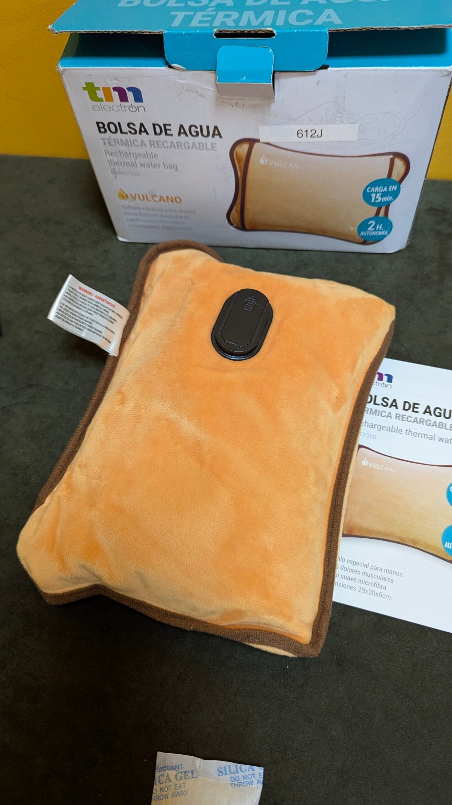 TM Electron Vulcano Bolsa De Agua Térmica Calefactable En 5 Minutos - Oportunexa