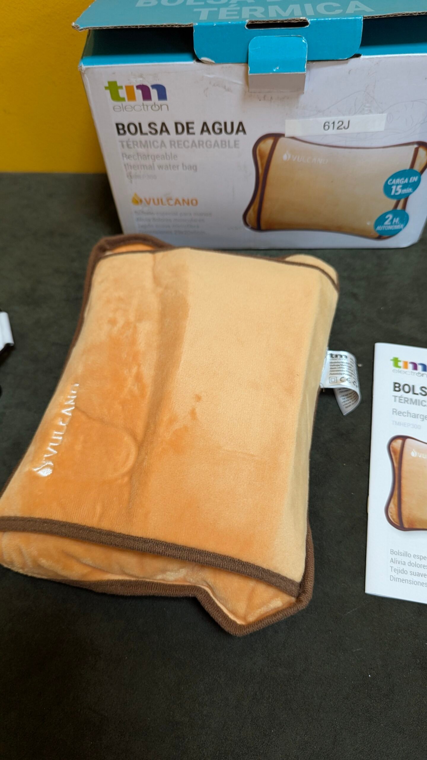 TM Electron Vulcano Bolsa De Agua Térmica Calefactable En 5 Minutos - Oportunexa