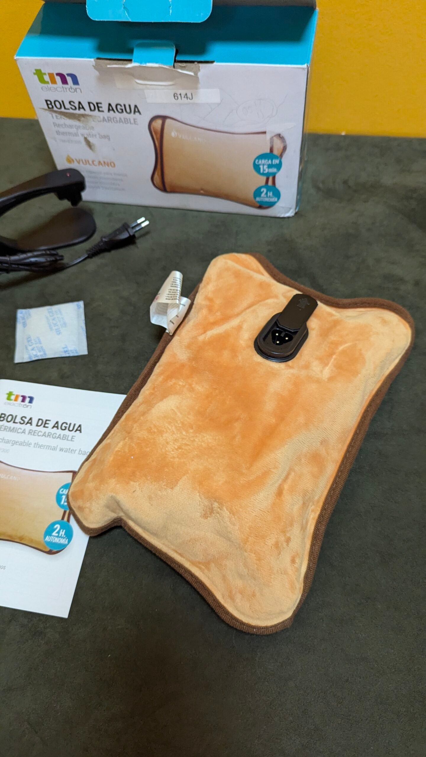 TM Electron Vulcano Bolsa De Agua Térmica Calefactable En 5 Minutos - Oportunexa