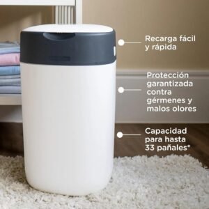 Tommee Tippee Contenedor para Pañales, Incluye 3 Recambios - Oportunexa