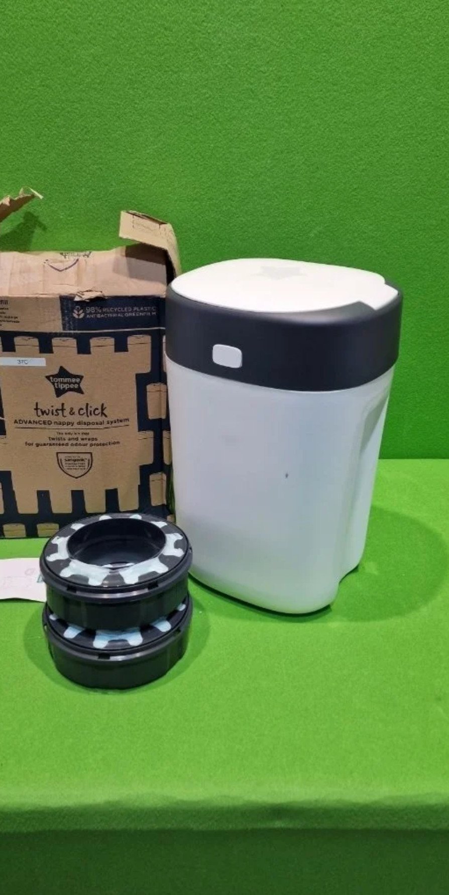 Tommee Tippee Contenedor para Pañales, Incluye 3 Recambios - Oportunexa