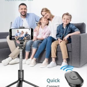 Trípode con Control Remoto Inalámbrico Desmontable - Oportunexa