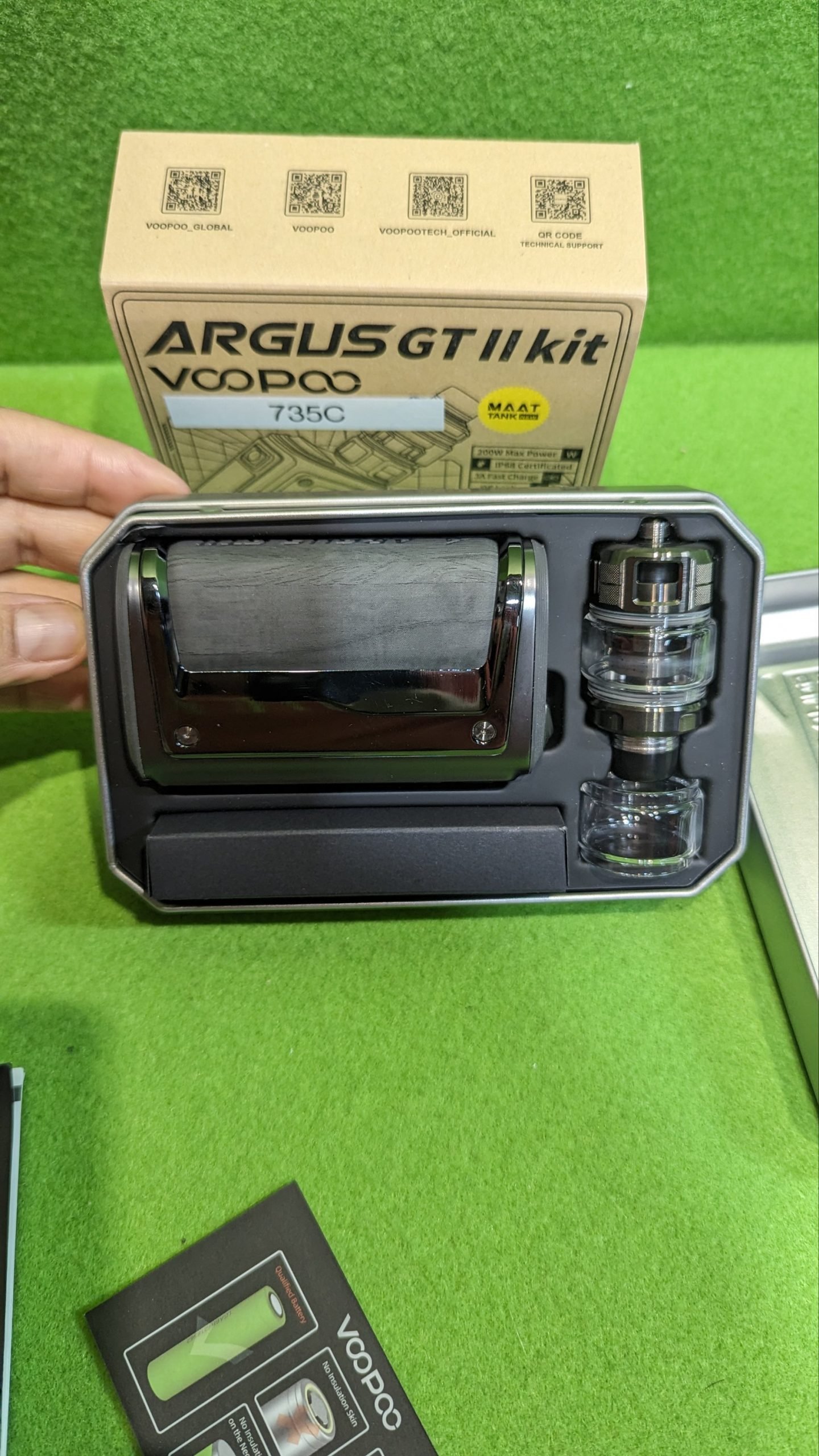 VOOPOO Argus GT 2 kit de tanque Maat, e - cigarrillo - Oportunexa