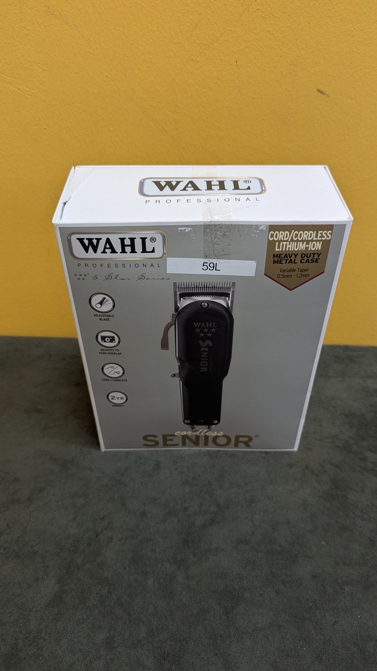 Wahl Cordless Senior - Cortapelos Profesional - Uso con/sin Cable - Oportunexa