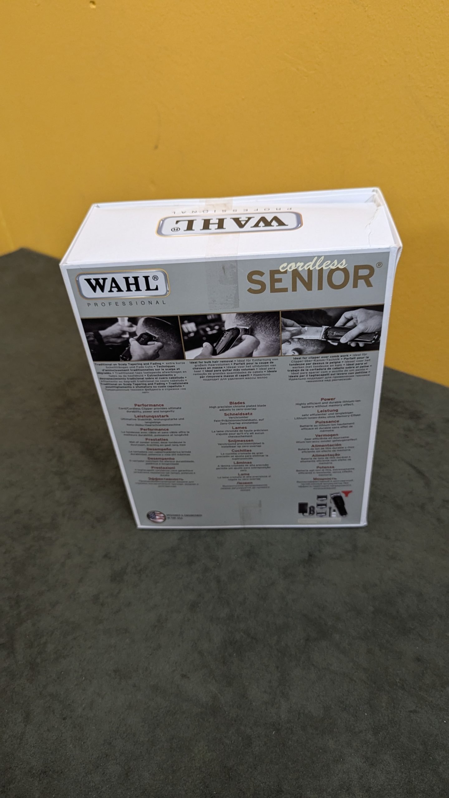 Wahl Cordless Senior - Cortapelos Profesional - Uso con/sin Cable - Oportunexa