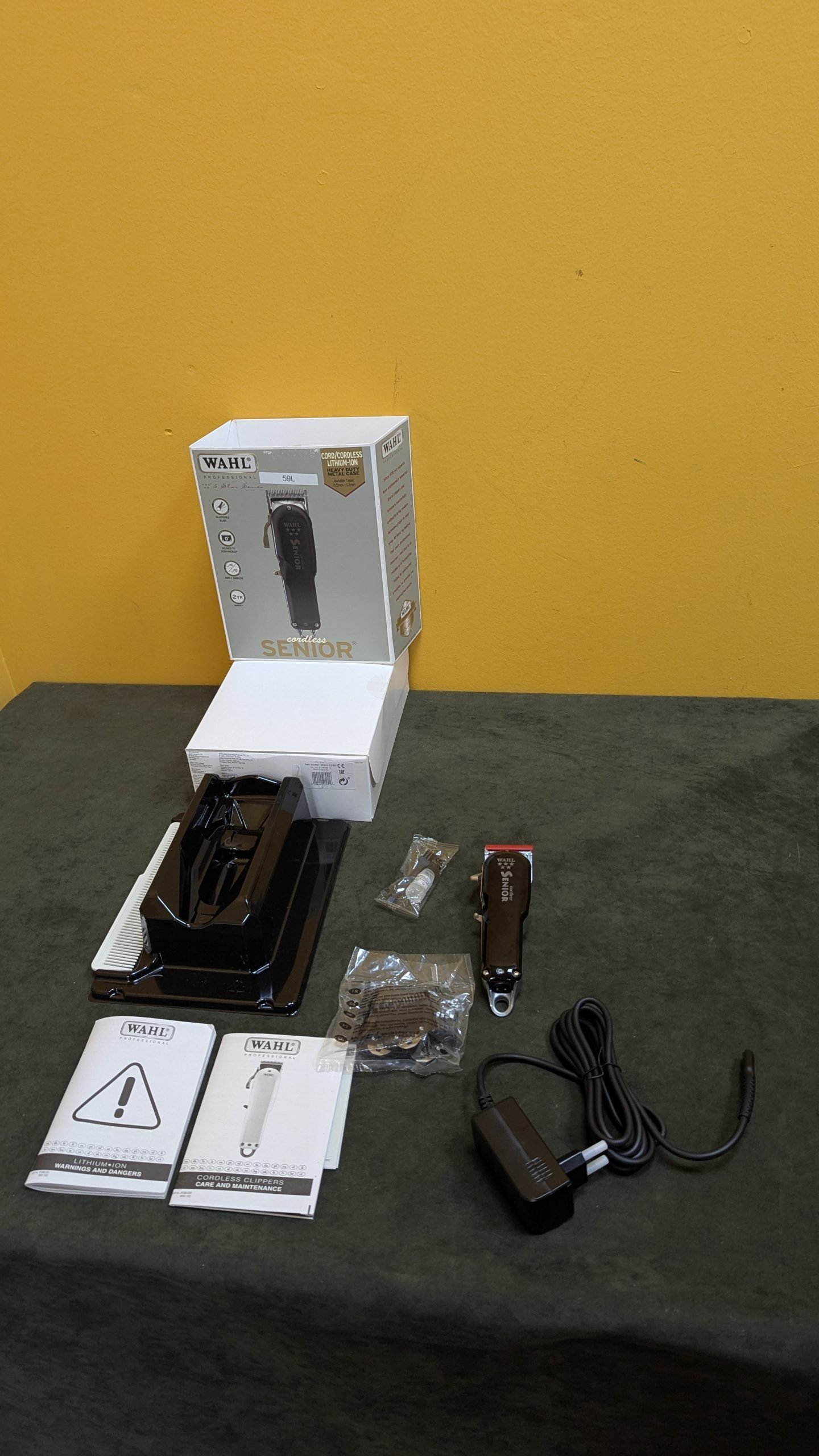 Wahl Cordless Senior - Cortapelos Profesional - Uso con/sin Cable - Oportunexa