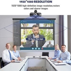 Webcam 1080P Full HD con Micrófono - Oportunexa
