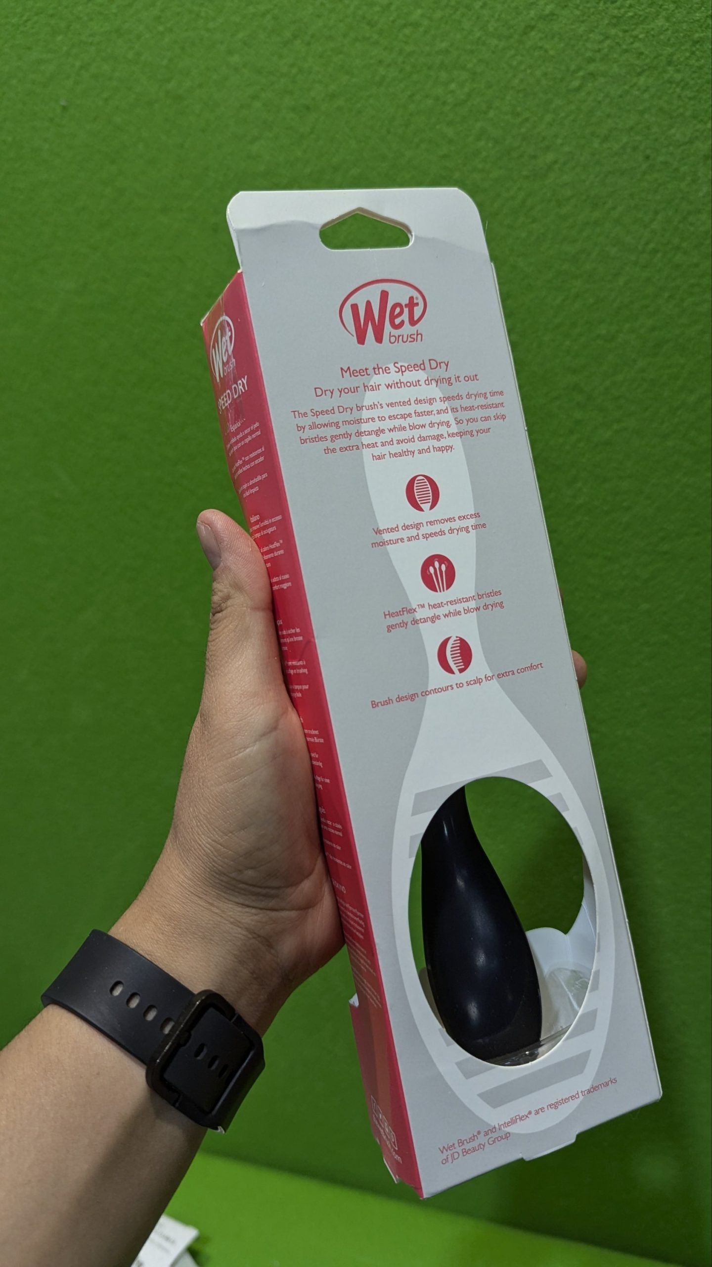 Wet Brush - Cepillo para peinado en seco rápido - Oportunexa