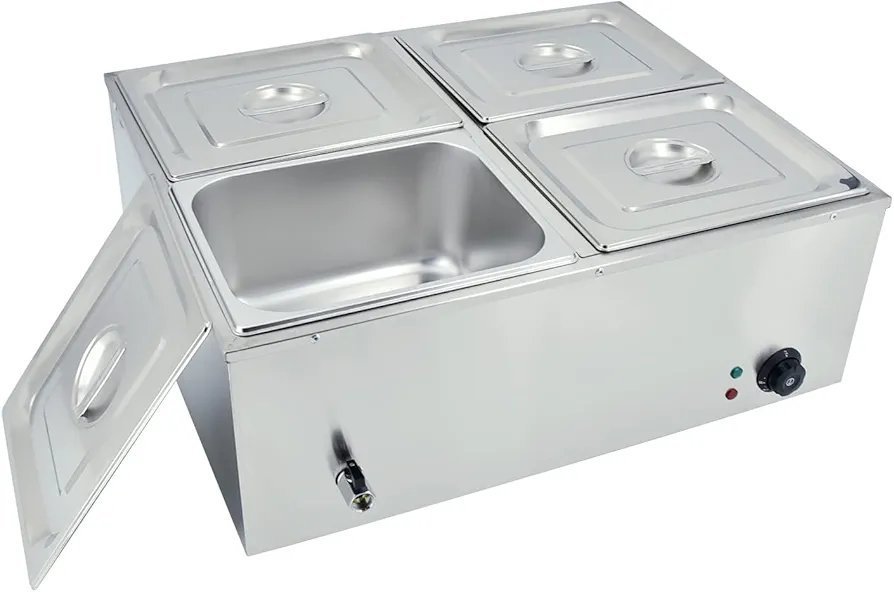 Calentador de alimentos eléctrico para Buffet CON TARA - Oportunexa