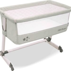 Minicuna colecho Asalvo 0 meses Beige + Edredon y Textil - Oportunexa