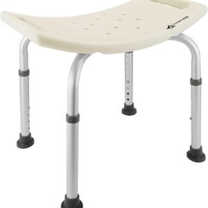 PrimeMatik Taburete de ducha para peso max 110 Kg - Oportunexa